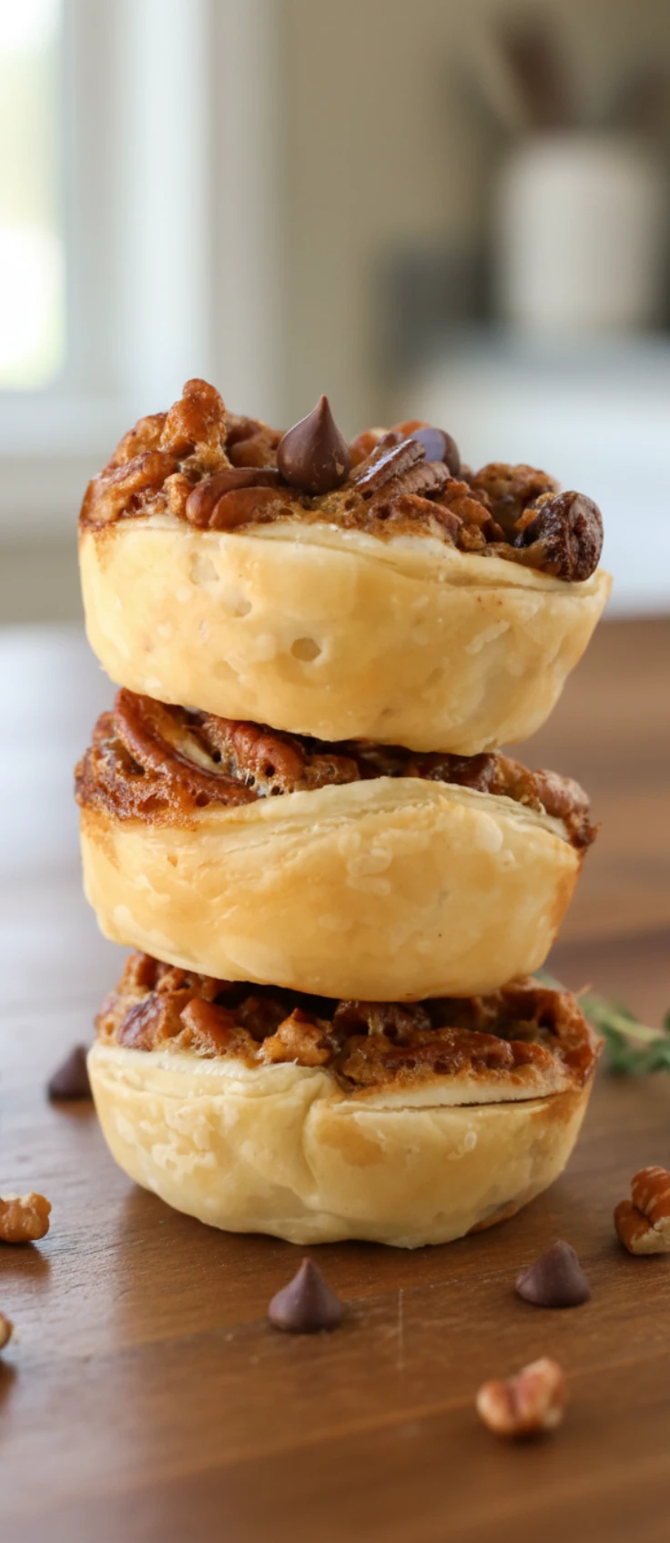 chocolate pecan tartlets main