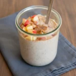 Spoonful of apple cinnamon overnight oats