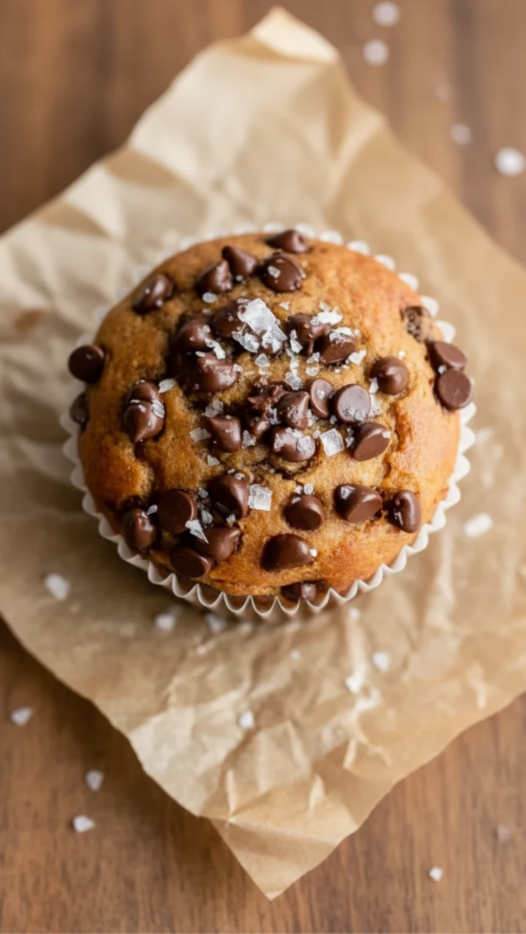 banana protein muffin served with yogurt