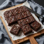 Gooey chocolate brownie bite