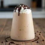 creamy healthy chocolate milkshake