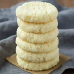 coconut cookies broken open