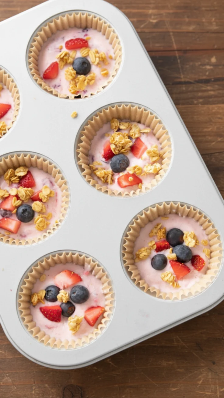 Close up hero shot of creamy frozen yogurt sandwich bites