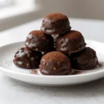 chocolate chickpea bites featured