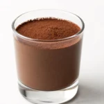 Tasty chocolate quark dessert