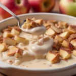 spoonful of apple yogurt bake