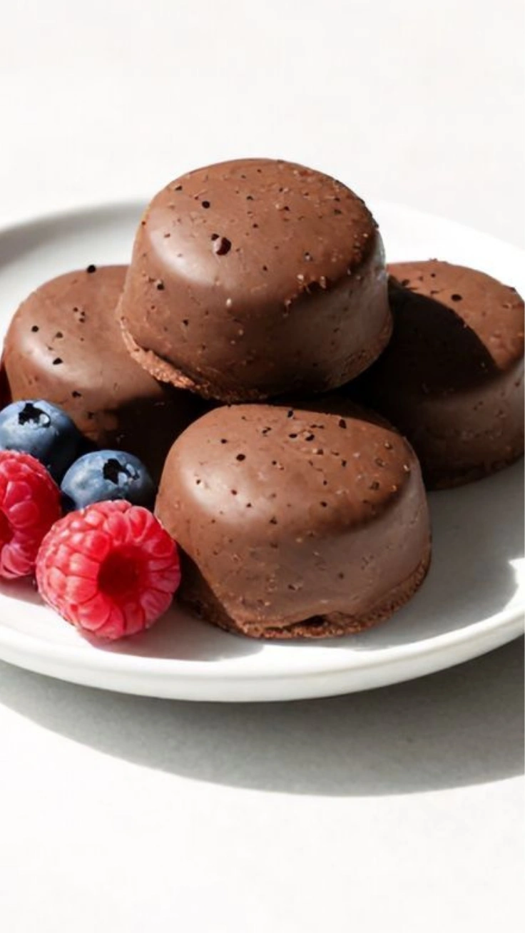 healthy chocolate chickpea dessert bites hero