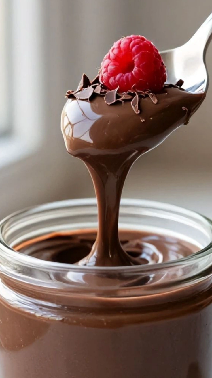 high protein chocolate milk pudding hero