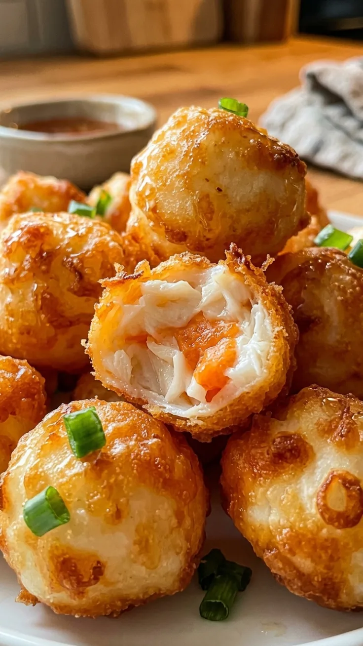 Crispy Crab Rangoon Bombs hero