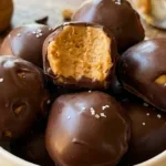 Peanut Butter Chocolate Bites hero