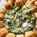 easter spinach hero