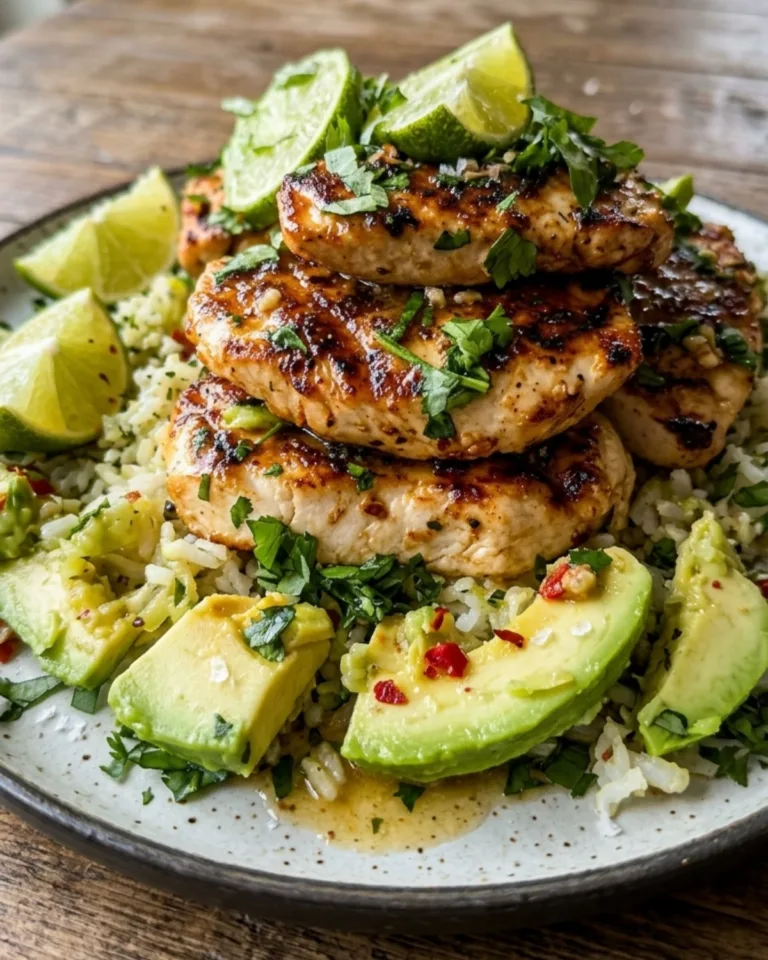 honey lime chicken featured