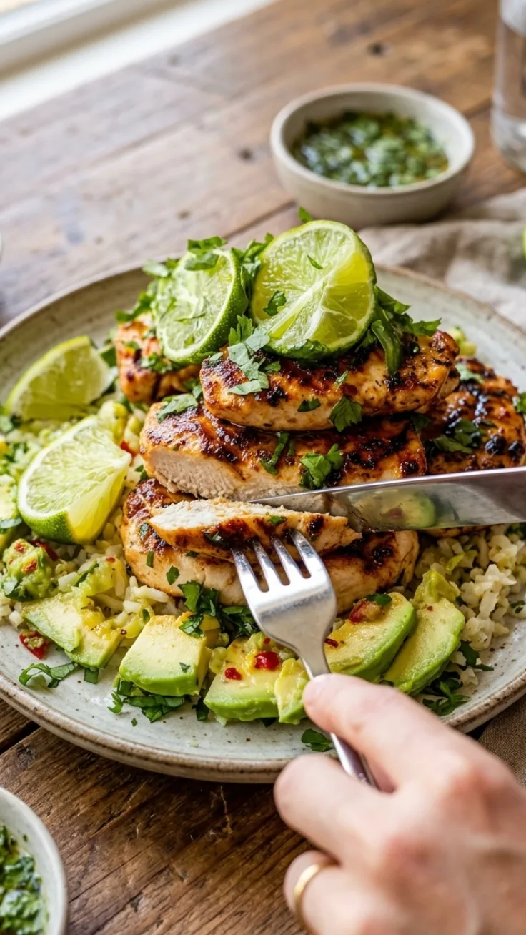 honey lime chicken hero